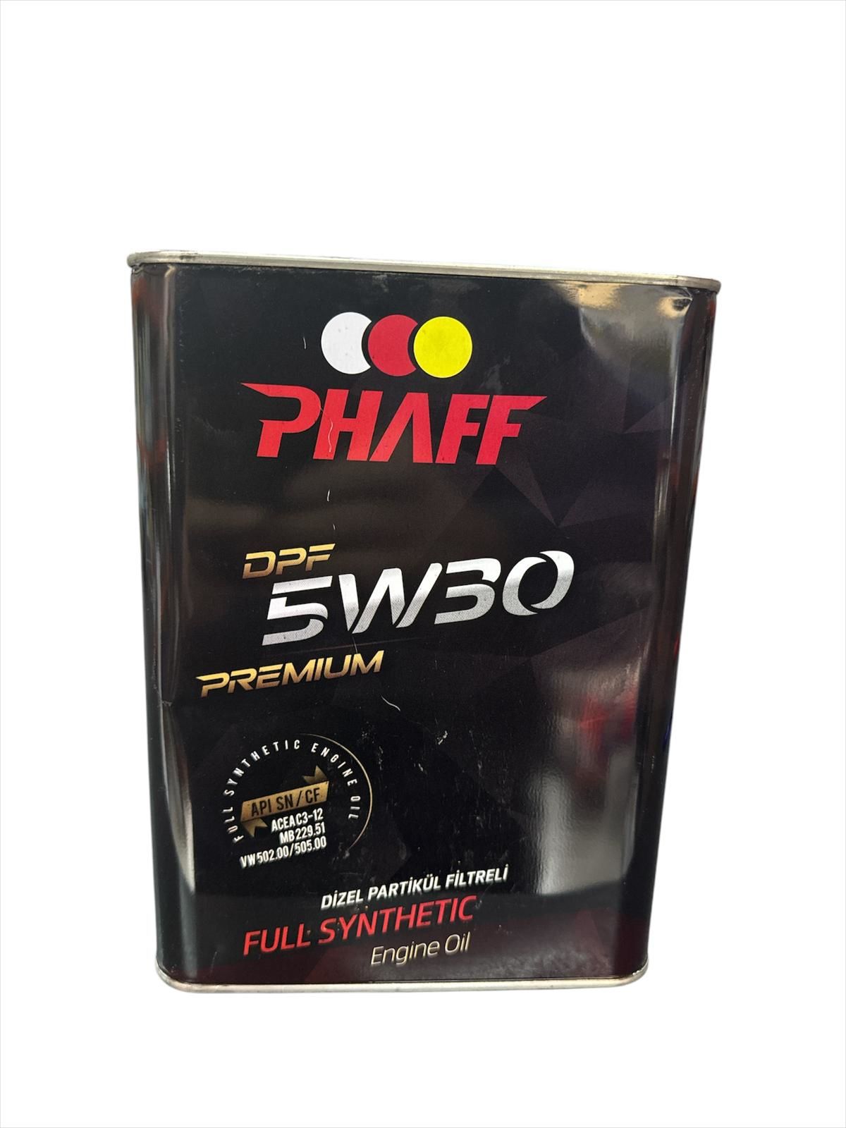 Motor Yağı 5w30 3.2 lt Phaff