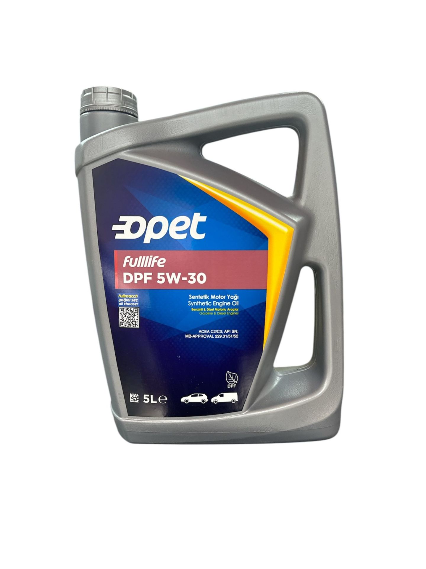 Motor Yağı 5w30 5lt (Partiküllü)