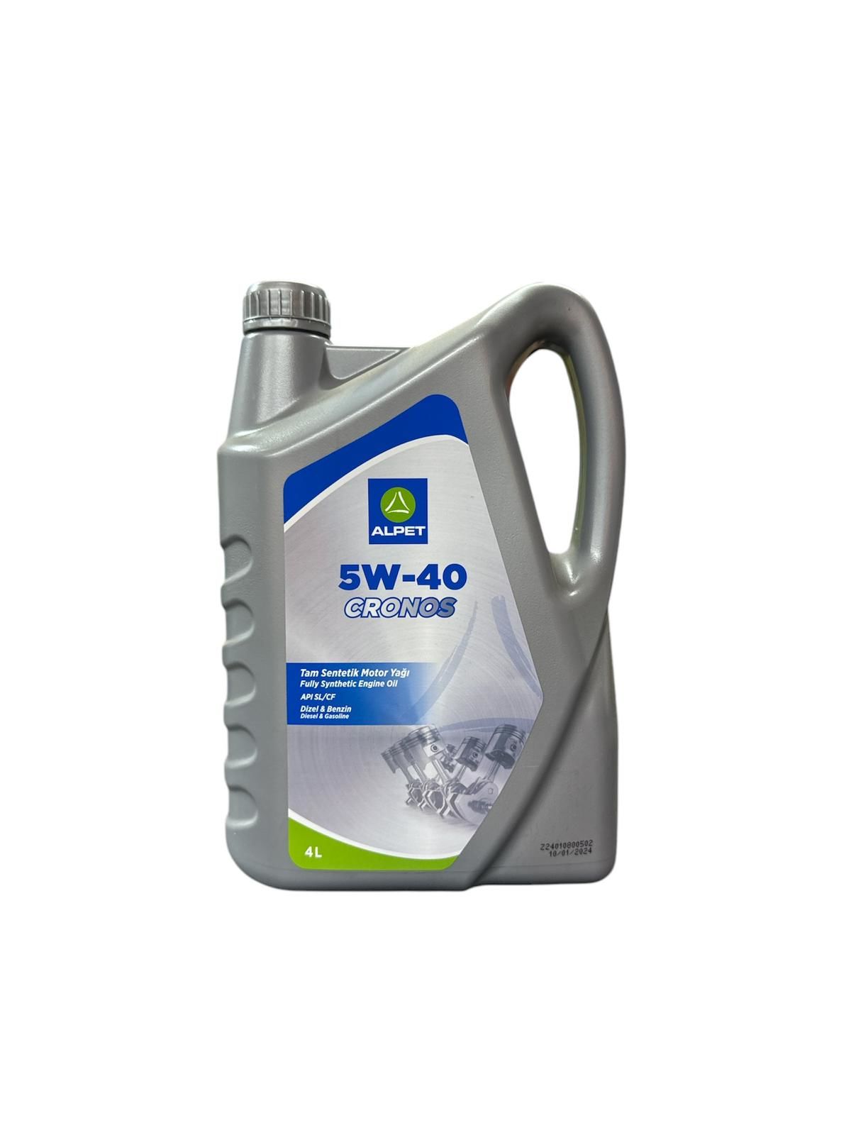 Motor Yağı 5w40 4lt