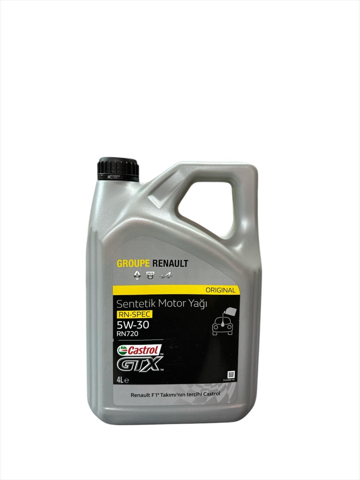 Motor Yağı 5w30 4lt (Partiküllü Renault)