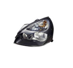 Renault Clio Ön Far El.Siyah Sol 01-05