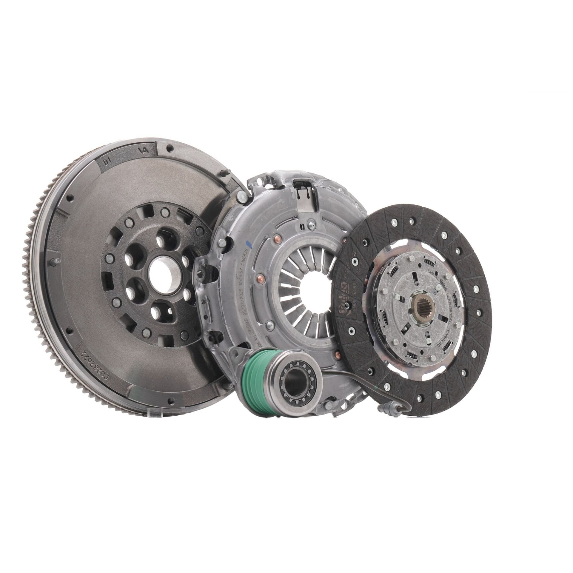 Volant+Debriyaj Seti+Rulman 1.6 Jtd Doblo 2015 Sonrası (Dar Dişli)