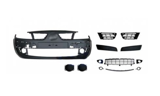 Renault Scenıc Ön Tampon Siyah Komple 05-08