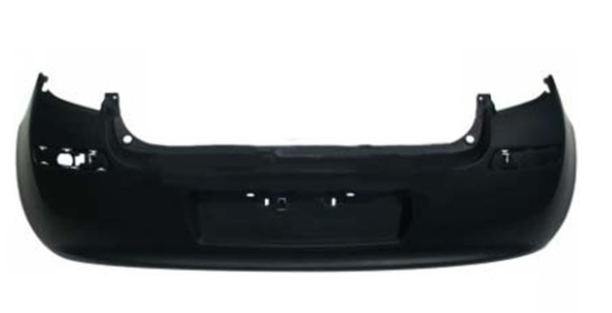 Renault Clıo Arka Tampon Siyah Hb.05-08