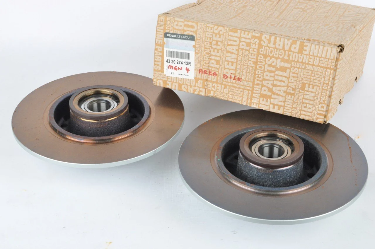 Fren Disk Adet Arka Megane IV Sedan (Rulmanlı)