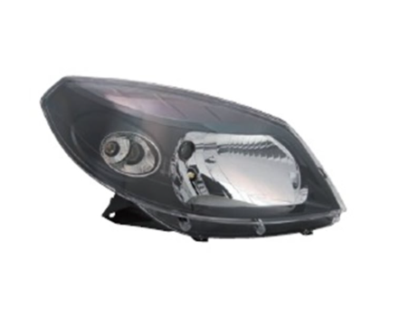 Dacia Sandero Stepway Ön Far Kablolu Siyah Sağ 08-