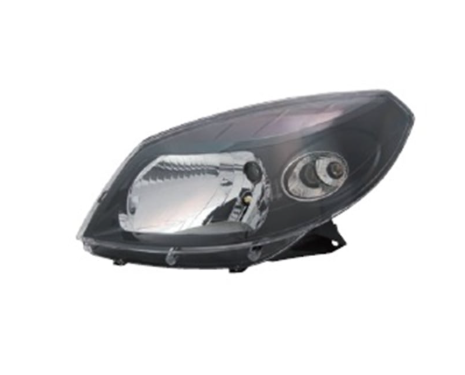 Dacia Sandero Stepway Ön Far Kablolu Siyah Sol 08-