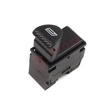 Cam Açma Anahtarı Ön Sol Albea-Palio 2002 Sonrası (Siyah)