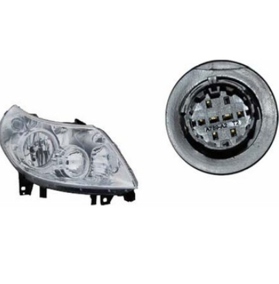 Fiat Ducato Ön Far El.Mot.8 Fişli Sağ 07-11