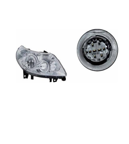 Fiat Ducato Ön Far El.Mot.7 Fişli Sağ 11-13