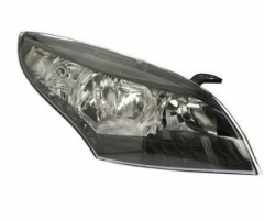 Renault Megane Ön Far El.Motorlu Siyah Sağ 09-