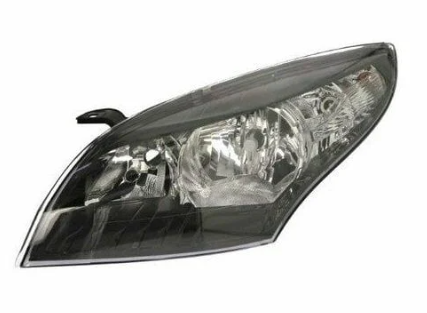 Renault Megane Ön Far El.Motorlu Siyah Sol 09-