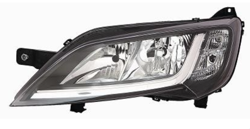 Fiat Ducato Ön Far El.Motorlu Siyah Sol 14-