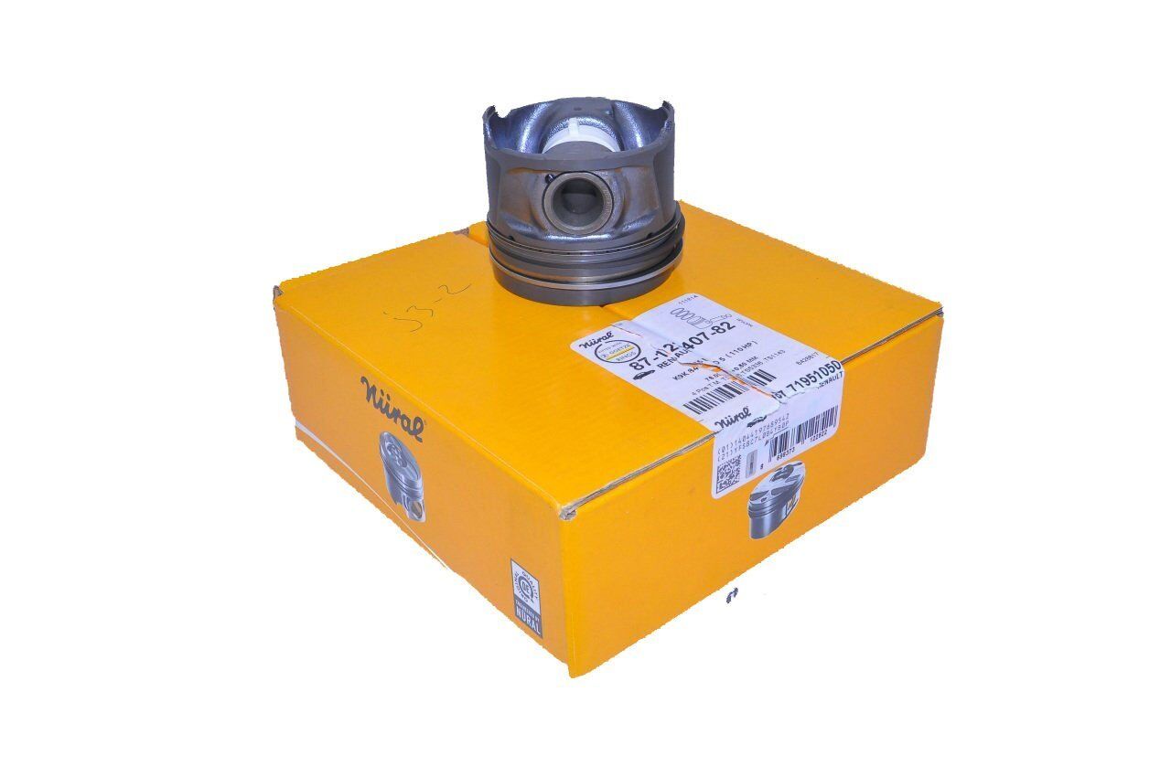 İSS-877183105010AG - Piston+Segman 0.50 0.20 mm 1.5 Dci Megane II-Kango III-Symbol Thalıa 100 Hp